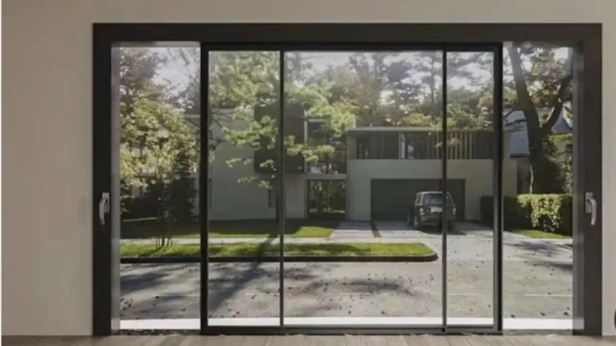 A vacation rental sliding door kept in working order between guests